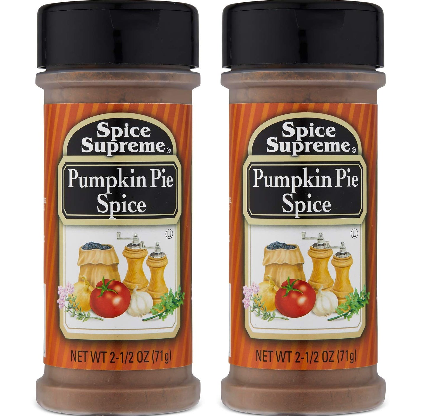 Spice Supreme: Pumpkin Pie Spice, 2.5 oz Size (2 Pack)