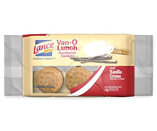 Van-O-lunch Cookies (4pack) Vanilla Creme Cookies