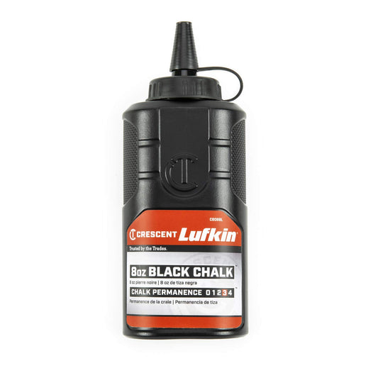 Crescent Lufkin 8 oz Black Chalk Refill - CB08BL