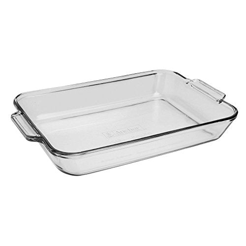 Anchor Hocking Oven Basics 4.8-quart Glass Baking Dish, Rectangular, Set of 1